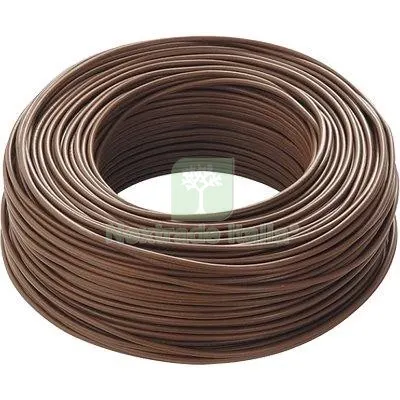 Cavo Elettrico Unipolare FS17 Rame/PVC Marrone N°xmmq 1X2,5 CF=MT 100 Colore Marrone NxMMQ 1x2,5 — Cavi e fili — rif. FERX.VIR7420011 Cavo Elettrico Unipolare FS17 Rame/PVC Marrone N°xmmq 1X2,5 CF=MT 100 Colore Marrone NxMMQ 1x2,5 — Cavi e fili — rif. FERX.VIR7420011