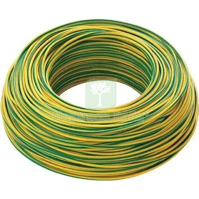 Cavo Elettrico Unipolare FS17 Rame/PVC Giallo/Verde N°xmmq 1X4,0 CF=MT 100 Colore Giallo/Verde NxMMQ 1x4 — Cavi e fili — rif. FERX.VIR7420016 Cavo Elettrico Unipolare FS17 Rame/PVC Giallo/Verde N°xmmq 1X4,0 CF=MT 100 Colore Giallo/Verde NxMMQ 1x4 — Cavi e fili — rif. FERX.VIR7420016