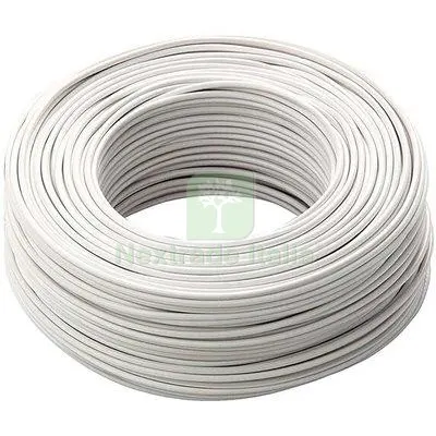 Cavo Elettrico Unipolare FS17 Rame/PVC Bianco N°xmmq 1X1,5 CF=MT 100 Colore Bianco NxMMQ 1X1,5 — Cavi e fili — rif. FERX.VIR7420007 Cavo Elettrico Unipolare FS17 Rame/PVC Bianco N°xmmq 1X1,5 CF=MT 100 Colore Bianco NxMMQ 1X1,5 — Cavi e fili — rif. FERX.VIR7420007