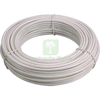 Cavo Elettrico Tripolare H05VV-F Rame/PVC Bianco N°xmmq 3X1,5 CF=MT 100 Colore Bianco NxMMQ 3x1,5 — Cavi e fili — rif. FERX.VIR7420028 Cavo Elettrico Tripolare H05VV-F Rame/PVC Bianco N°xmmq 3X1,5 CF=MT 100 Colore Bianco NxMMQ 3x1,5 — Cavi e fili — rif. FERX.VIR7420028