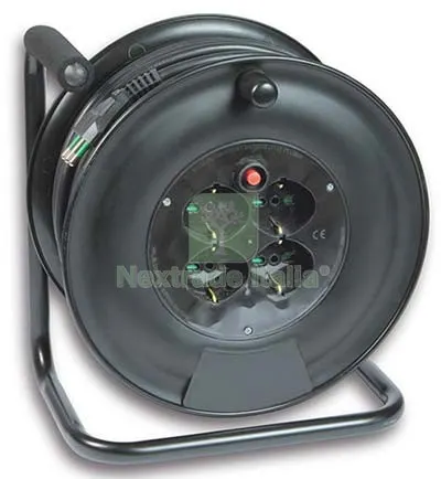 Avvolgicavo Impresa FME 2P+T 16A Bipasso Schuko X4 N°xmmq 3X1,5 MT 50 — Illuminazione — rif. FERX.VIR7420162 Avvolgicavo Impresa FME 2P+T 16A Bipasso Schuko X4 N°xmmq 3X1,5 MT 50 — Illuminazione — rif. FERX.VIR7420162