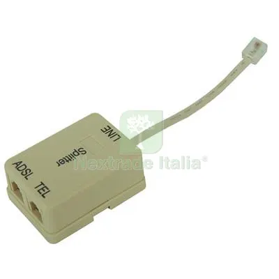 COMMUTATORE TELEFONICO ADSL- PRESE PLUG 6/2 FME CM 15 — Interruttori e prese — rif. FERX.VIR7420432