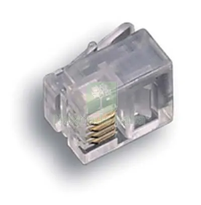 100PZ SPINA A CONTATTI DORATI FME PLUG 4/4 Mod 4/4 — Interruttori e prese — rif. FERX.VIR7420450 100PZ SPINA A CONTATTI DORATI FME PLUG 4/4 Mod 4/4 — Interruttori e prese — rif. FERX.VIR7420450