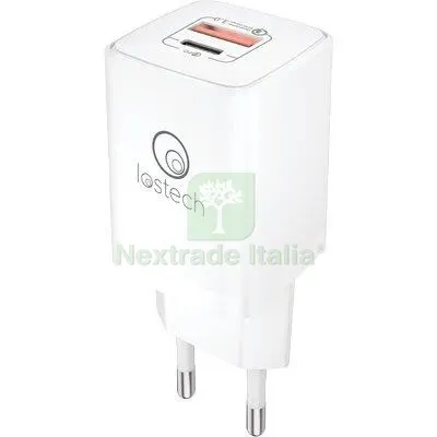 2PZ CARICABATTERIA SMARTPHONE LS-NC08 LOSTECH VOLT 230 WATT 20 1 PRESA USB + 1 PRESA TYPE C Conn Usb+Type-C W 20 — Batterie e caricabatterie — rif. FERX.VIR7420864 2PZ CARICABATTERIA SMARTPHONE LS-NC08 LOSTECH VOLT 230 WATT 20 1 PRESA USB + 1 PRESA TYPE C Conn Usb+Type-C W 20 — Batterie e caricabatterie — rif. FERX.VIR7420864