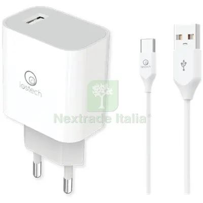 3PZ CARICABATTERIA SMARTPHONE RAPIDO LS-N LOSTECH TYPE-C BIANCO VOLT 220 + CAVO CM 100 Mod Type-C W 18 — Batterie e caricabatterie — rif. FERX.VIR7420884 3PZ CARICABATTERIA SMARTPHONE RAPIDO LS-N LOSTECH TYPE-C BIANCO VOLT 220 + CAVO CM 100 Mod Type-C W 18 — Batterie e caricabatterie — rif. FERX.VIR7420884
