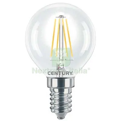 5PZ Lampada Wire LED Sfera Incanto Century Naturale Volt 230 Watt 4 Lumen 470 E14 e 14 LMN 470 Lux Naturale W 4 — Illuminazione — rif. FERX.VIR7440086
