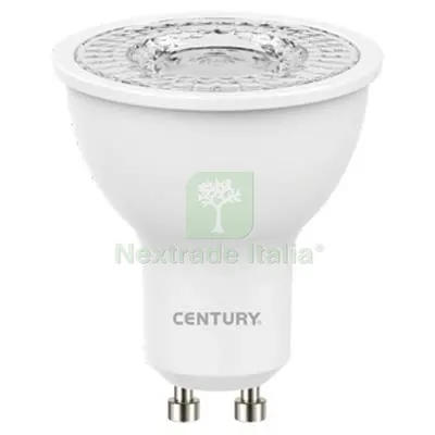 5PZ Lampada LED Dicroica GU10 Lexar 110 Century Calda Volt 230 Watt 6,5 Lumen 570 LMN 570 Lux Calda W 6,5 — Illuminazione — rif. FERX.VIR7440133