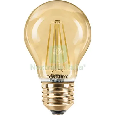 Lampada Wire LED Goccia Incanto Epoca Century Calda Volt 230 Watt 8 Lumen 630 E27 e 27 LMN 630 Lux Calda W 8 — Illuminazione — rif. FERX.VIR7440202