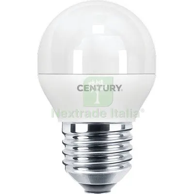 10PZ Lampada LED Sfera Harmony 80 Century Fredda Volt 230 Watt 6 Lumen 490 E27 e 14 LMN 490 Lux Fredda W 6 — Illuminazione — rif. FERX.VIR7440363 10PZ Lampada LED Sfera Harmony 80 Century Fredda Volt 230 Watt 6 Lumen 490 E27 e 14 LMN 490 Lux Fredda W 6 — Illuminazione — rif. FERX.VIR7440363