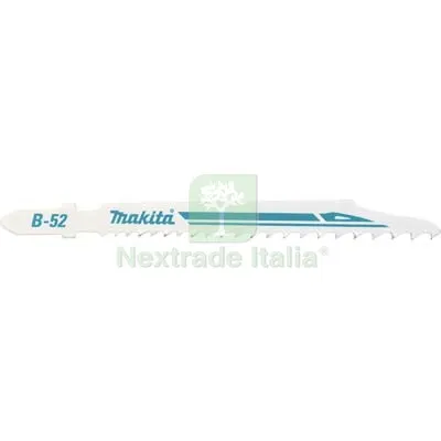 Lama Seghetto Alternativo Attacco Bosch Makita Taglio Legno + Metallo MM 100 CF=PZ 5 — Smerigliatrici e seghe — rif. FERX.VIR7441281 Lama Seghetto Alternativo Attacco Bosch Makita Taglio Legno + Metallo MM 100 CF=PZ 5 — Smerigliatrici e seghe — rif. FERX.VIR7441281