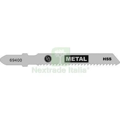 5CF Lama Seghetto Alternativo Attacco Bosch PG 694.00 Taglio Grosso Ferro MM 76 CF=PZ 3 Denti Grossi Per Metallo — Smerigliatrici e seghe — rif. FERX.VIR7441381 5CF Lama Seghetto Alternativo Attacco Bosch PG 694.00 Taglio Grosso Ferro MM 76 CF=PZ 3 Denti Grossi Per Metallo — Smerigliatrici e seghe — rif. FERX.VIR7441381