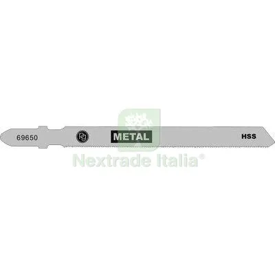 5CF Lama Seghetto Alternativo Attacco Bosch PG 696.50 Taglio Medio Ferro MM 100 CF=PZ 3 Denti Medi Per Metallo — Smerigliatrici e seghe — rif. FERX.VIR7441383 5CF Lama Seghetto Alternativo Attacco Bosch PG 696.50 Taglio Medio Ferro MM 100 CF=PZ 3 Denti Medi Per Metallo — Smerigliatrici e seghe — rif. FERX.VIR7441383