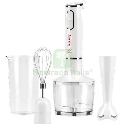 FRULLATORE A IMMERSIONE MX16 GIRMI 3 IN 1 VOLT 230 WATT 400 2 VELOCITA W 400 — Casalinghi e organizzazione — rif. FERX.VIR7460354