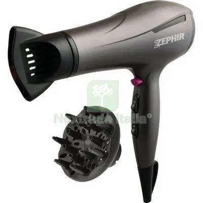 Asciugacapelli ZHB2001 Zephir Volt 230 Watt 2200 2 Velocita 3 Temperature W 2200 — Vernici e smalti — rif. FERX.VIR7460517