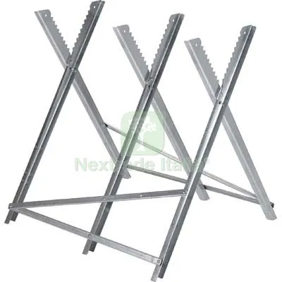 Cavalletto Taglio Legna Effe Acciaio Zinc. CM 79X80 Max KG.150 — Smerigliatrici e seghe — rif. FERX.VIR7475190 Cavalletto Taglio Legna Effe Acciaio Zinc. CM 79X80 Max KG.150 — Smerigliatrici e seghe — rif. FERX.VIR7475190
