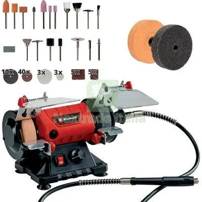 Smerigliatrice da Banco TC-XG 75 Kit Einhell Volt 230 Watt 150 MM 75 W 120 — Smerigliatrici e seghe — rif. FERX.VIR7475270 Smerigliatrice da Banco TC-XG 75 Kit Einhell Volt 230 Watt 150 MM 75 W 120 — Smerigliatrici e seghe — rif. FERX.VIR7475270
