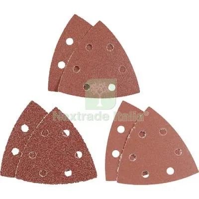 6CF Carta Abrasiva Velcrata Levig TH-DS 19 Einhell Grana 40-120-240 CF=PZ 5 — Punte, frese e dischi — rif. FERX.VIR7475326 6CF Carta Abrasiva Velcrata Levig TH-DS 19 Einhell Grana 40-120-240 CF=PZ 5 — Punte, frese e dischi — rif. FERX.VIR7475326