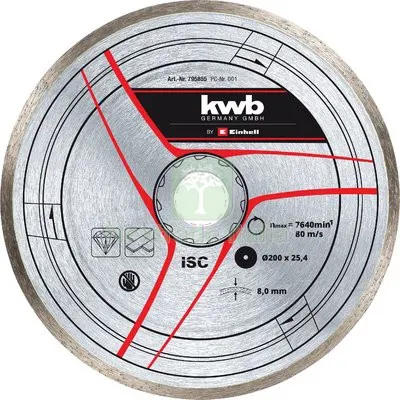 DISCO X TAGLIAPIASTRELLA TE-TC 620 EINHELL MM 200 — Taglio piastrelle e tubi manuale — rif. FERX.VIR7475329