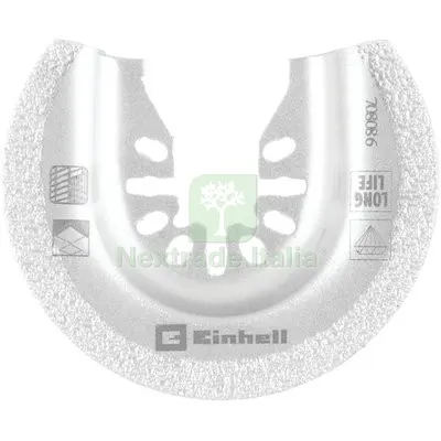 Lama x Multifunzione Semicirc Diamant Einhell Universale MM 65X12 — Marchi utensili elettrici — rif. FERX.VIR7475337 Lama x Multifunzione Semicirc Diamant Einhell Universale MM 65X12 — Marchi utensili elettrici — rif. FERX.VIR7475337