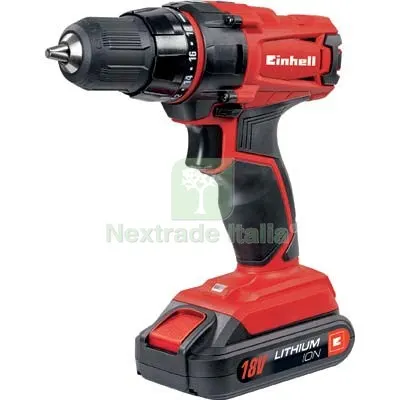 Trapano Avvit Batteria TC-CD 18-2 1X1,5 LI Einhell Volt 18 AH 1,5 — Trapani e avvitatori — rif. FERX.VIR7475359