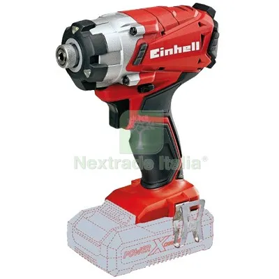 AVVITATORE IMPULSI BATTERIA TE-CI 18 LI EINHELL VOLT 18 X-CHANGE SOLO CORPO MACCHINA — Trapani e avvitatori — rif. FERX.VIR7475364