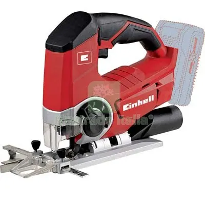 Seghetto Alternativo Batteria TE-JS 18 LI Einhell Volt 18 X-Change Solo Corpo Macchina — Smerigliatrici e seghe — rif. FERX.VIR7475368 Seghetto Alternativo Batteria TE-JS 18 LI Einhell Volt 18 X-Change Solo Corpo Macchina — Smerigliatrici e seghe — rif. FERX.VIR7475368
