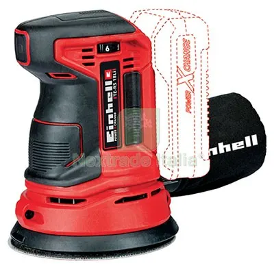 Levigatrice Rotorbitale Batteria TE-RS18LI Einhell Volt 18 X-Change Solo Corpo Macchina Ø Mm 125 — Smerigliatrici e seghe — rif. FERX.VIR7475373 Levigatrice Rotorbitale Batteria TE-RS18LI Einhell Volt 18 X-Change Solo Corpo Macchina Ø Mm 125 — Smerigliatrici e seghe — rif. FERX.VIR7475373