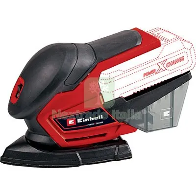 LEVIGATRICE ORBITALE BATTERIA TE-OS18/150 EINHELL VOLT 18 X-CHANGE SOLO CORPO MACCHINA + ACCESSORI MM 150x150x100 — Smerigliatrici e seghe — rif. FERX.VIR7475376 LEVIGATRICE ORBITALE BATTERIA TE-OS18/150 EINHELL VOLT 18 X-CHANGE SOLO CORPO MACCHINA + ACCESSORI MM 150x150x100 — Smerigliatrici e seghe — rif. FERX.VIR7475376