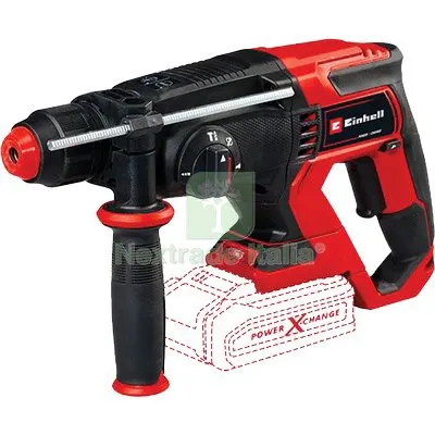 MARTELLO TASSELL BATTERIA TE-HD 18/20 LI EINHELL VOLT 18 X-CHANGE SOLO CORPO MACCHINA + VALIGIA JOULE 1,8 — Martelli e mazze — rif. FERX.VIR7475391