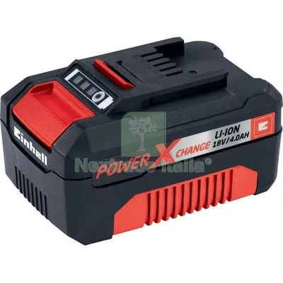 BATTERIA LITIO X-CHANGE EINHELL VOLT 18 AH 4,0 — Batterie e caricabatterie — rif. FERX.VIR7475396