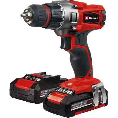 TRAPANO AVVIT BATTERIA TE-CD 18/40-1 LI EINHELL VOLT 18X2 AH 2,0 X-CHANGE — Trapani e avvitatori — rif. FERX.VIR7475406 TRAPANO AVVIT BATTERIA TE-CD 18/40-1 LI EINHELL VOLT 18X2 AH 2,0 X-CHANGE — Trapani e avvitatori — rif. FERX.VIR7475406