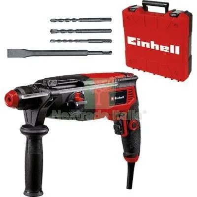 MARTELLO TASSELL SCALPELL TC-RH 620 4F EINHELL VOLT 230 WATT 620 SDS PLUS + VALIGIA+ ACCESSORI JOULE 2,2 W 620 — Martelli e mazze — rif. FERX.VIR7475416