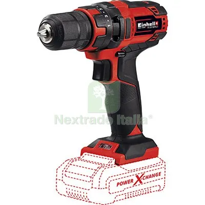 TRAPANO AVVIT BATTERIA TC-CD18/35 LI EINHELL VOLT 18 X-CHANGE SOLO CORPO MACCHINA — Trapani e avvitatori — rif. FERX.VIR7475434 TRAPANO AVVIT BATTERIA TC-CD18/35 LI EINHELL VOLT 18 X-CHANGE SOLO CORPO MACCHINA — Trapani e avvitatori — rif. FERX.VIR7475434