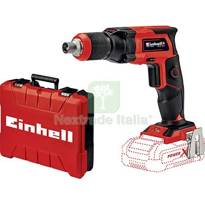AVVITATORE BATTERIA TE-DY 18 LI EINHELL VOLT 18 SOLO CORPO MACCHINA + VALIGIA — Trapani e avvitatori — rif. FERX.VIR7475437
