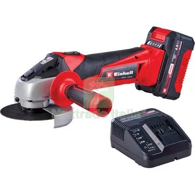 SMERIGLIATRICE ANG BATT TC-AG18-115 KIT EINHELL VOLT 18 AH 4,0 X-CHANGE Ø Mm 115 — Smerigliatrici e seghe — rif. FERX.VIR7475481