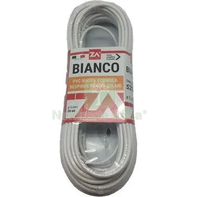 2PZ Cavetto Acciaio Ottonato Bianco MM 4,5 MT 20 KG 250 — Fili, cavetti e catene metalliche — rif. FERX.VIR7511265 2PZ Cavetto Acciaio Ottonato Bianco MM 4,5 MT 20 KG 250 — Fili, cavetti e catene metalliche — rif. FERX.VIR7511265