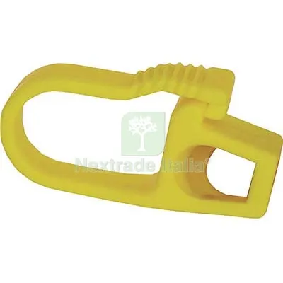5CF GANCIO PLASTICA X CORDA ELASTICA EFFE MM 8 CF=PZ 10 — Lucchetti e catene — rif. FERX.VIR7518404 5CF GANCIO PLASTICA X CORDA ELASTICA EFFE MM 8 CF=PZ 10 — Lucchetti e catene — rif. FERX.VIR7518404