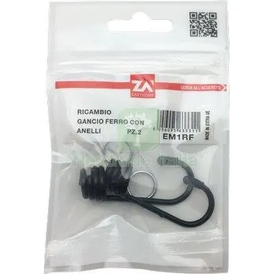 20CF Gancio Metallo x Corda Elastica MM 8/10 CF=PZ 2 Diametro Foro MM 8-10 — Lucchetti e catene — rif. FERX.VIR7518412 20CF Gancio Metallo x Corda Elastica MM 8/10 CF=PZ 2 Diametro Foro MM 8-10 — Lucchetti e catene — rif. FERX.VIR7518412
