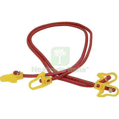 6CF CORDA ELASTICA + GANCI PLASTICA SELF EFFE MM 8 L.CM 100 CF=PZ 2 L MT 100 — Lucchetti e catene — rif. FERX.VIR7518431