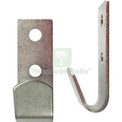 5CF Gancio Multiuso Acciaio Zincato S.MM 1,5 MM 15X 31 CF=PZ 2 MM 15x31 — Lucchetti e catene — rif. FERX.VIR7531058