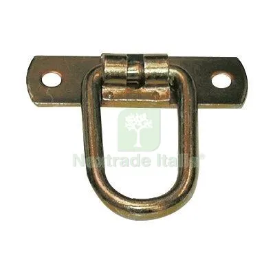10PZ Cavallotto Snodato Tondo 928 Zincato Giallo S.MM 6,0 MM 24X 42 MM 24x42 — Funi, golfari e accessori sollevamento — rif. FERX.VIR7531073 10PZ Cavallotto Snodato Tondo 928 Zincato Giallo S.MM 6,0 MM 24X 42 MM 24x42 — Funi, golfari e accessori sollevamento — rif. FERX.VIR7531073