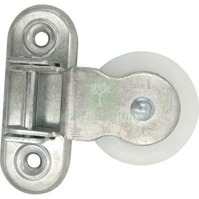 5PZ Carrucola Nylon Staffa Girevole Self Zincata D.MM 40 — Lucchetti e catene — rif. FERX.VIR7531570