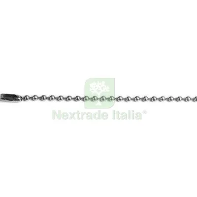 5CF Catena a Perline + Chiusura Self Cromata D.MM 3,2 MT 2 CF=PZ 3 Fin Cromata — Lucchetti e catene — rif. FERX.VIR7533810 5CF Catena a Perline + Chiusura Self Cromata D.MM 3,2 MT 2 CF=PZ 3 Fin Cromata — Lucchetti e catene — rif. FERX.VIR7533810