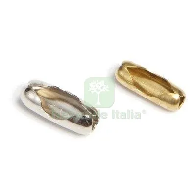5CF Chiusura Catena a Perline Self Cromata D.MM 3,2 + Ottonata D.MM 3,6 CF=PZ 10 — Lucchetti e catene — rif. FERX.VIR7533821 5CF Chiusura Catena a Perline Self Cromata D.MM 3,2 + Ottonata D.MM 3,6 CF=PZ 10 — Lucchetti e catene — rif. FERX.VIR7533821