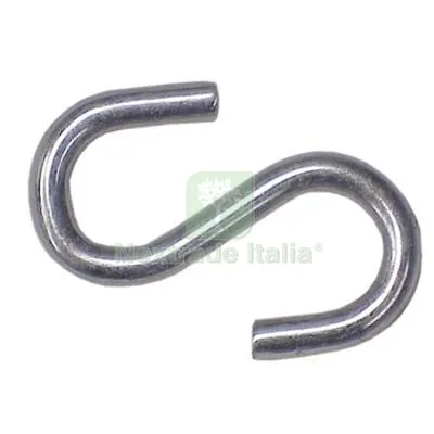 Gancio S Zincato Workit N° 19=MM 4 CF=PZ 100 a MM 32 — Lucchetti e catene — rif. FERX.VIR7534002 Gancio S Zincato Workit N° 19=MM 4 CF=PZ 100 a MM 32 — Lucchetti e catene — rif. FERX.VIR7534002