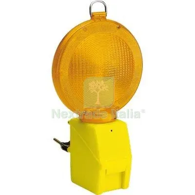 LAMPEGGIATORE CANTIERE LUCE LED GIALLO POSTO 1 BATTERIA Volt 6 — Calzature antinfortunistiche — rif. FERX.VIR7535176 LAMPEGGIATORE CANTIERE LUCE LED GIALLO POSTO 1 BATTERIA Volt 6 — Calzature antinfortunistiche — rif. FERX.VIR7535176