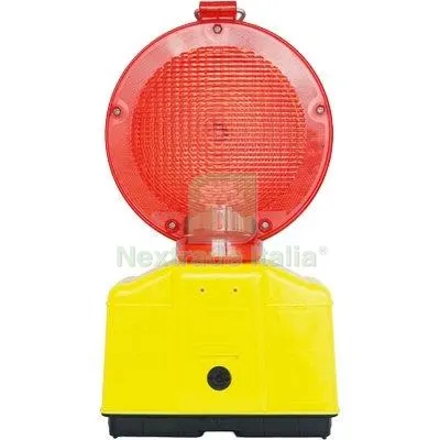 LAMPEGGIATORE CANTIERE LUCE LED ROSSO POSTO 2 BATTERIE Volt 6 — Calzature antinfortunistiche — rif. FERX.VIR7535177 LAMPEGGIATORE CANTIERE LUCE LED ROSSO POSTO 2 BATTERIE Volt 6 — Calzature antinfortunistiche — rif. FERX.VIR7535177