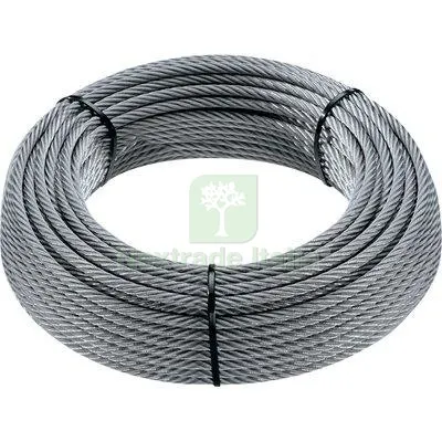 FUNE ACCIAIO ZINCATA MINIROLL D.MM 5 L.MT 25 N° FILI 72 — Fili, cavetti e catene metalliche — rif. FERX.VIR7542275