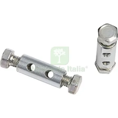 5CF Morsetto Zincato Doppia Vite in Testa Self MM 3,0 CF=PZ 4 — Morse morsetti e strettoi — rif. FERX.VIR7550042
