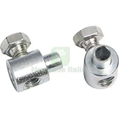 5CF MORSETTO ZINCATO VITE LATERALE SELF MM 4,0 CF=PZ 4 — Morse morsetti e strettoi — rif. FERX.VIR7550044 5CF MORSETTO ZINCATO VITE LATERALE SELF MM 4,0 CF=PZ 4 — Morse morsetti e strettoi — rif. FERX.VIR7550044